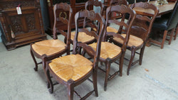 Set Of Six French Ladder Back Chairs-1 | Antique & Vintage | Moonee Ponds Antiques | Australia Wide Delivery