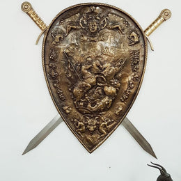 Antique Copper Shield