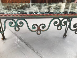 Stunning French Wrought Iron Coffee Table | Antique & Vintage | Moonee Ponds Antiques | Australia Wide Delivery