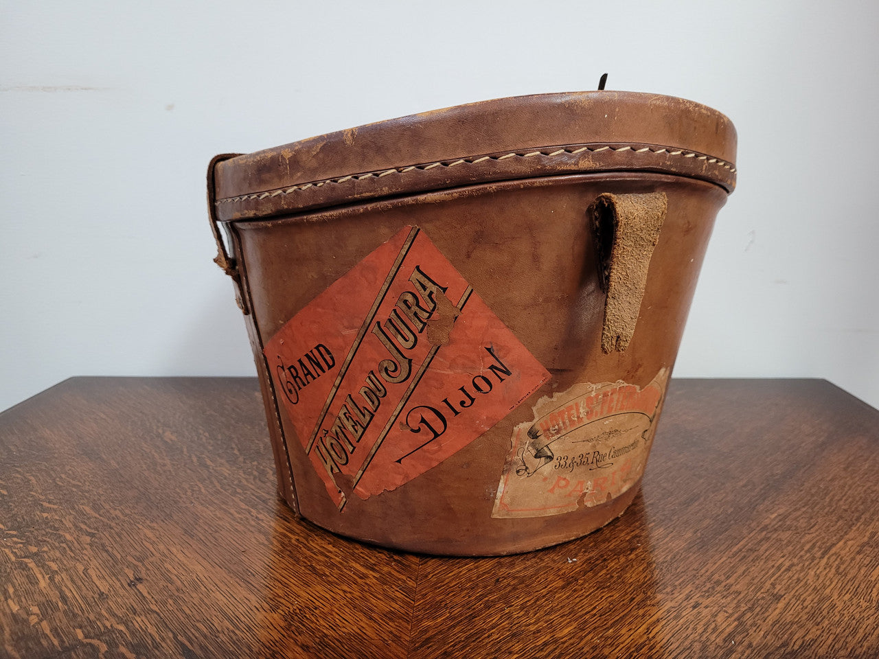 Black Silk Top Hat Manufactured by The Buzolich Family, Melbourne Between 1910 – 1927 (Now City Hatters Flinders Street) | Antique & Vintage | Moonee Ponds Antiques | Australia Wide Delivery