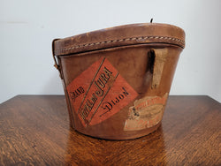 Black Silk Top Hat Manufactured by The Buzolich Family, Melbourne Between 1910 – 1927 (Now City Hatters Flinders Street) | Antique & Vintage | Moonee Ponds Antiques | Australia Wide Delivery