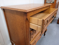 Vintage French Light Oak Louis XV Style Chest of Three Drawers | Antique & Vintage | Moonee Ponds Antiques | Australia Wide Delivery