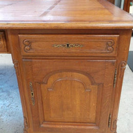 French Oak Partners Desk-1