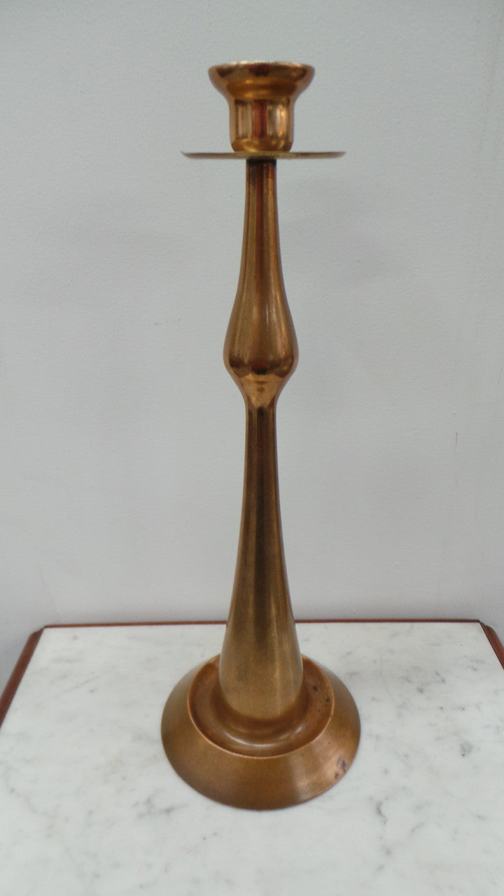 A Heavy Antique Bronze Candlestick | Antique & Vintage | Moonee Ponds Antiques | Australia Wide Delivery