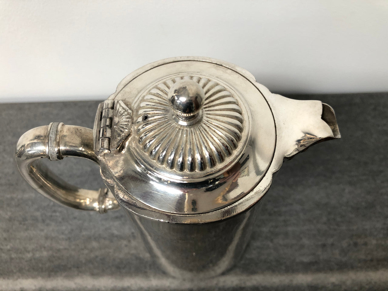 “James Dixon” Silver Plated Coffee Pot | Antique & Vintage | Moonee Ponds Antiques | Australia Wide Delivery