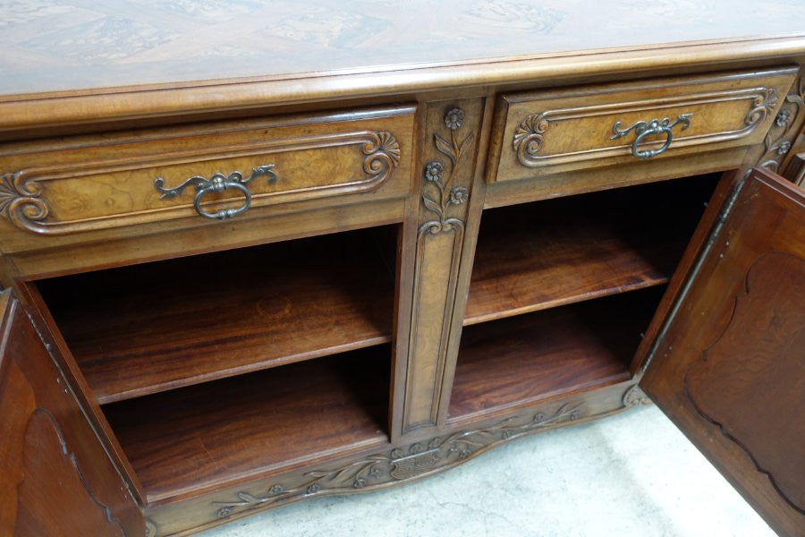 Large French Walnut Sideboard