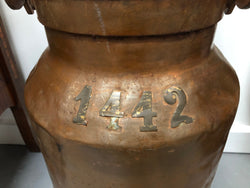French Antique Copper Milk Can | Antique & Vintage | Moonee Ponds Antiques | Australia Wide Delivery