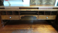 Period Blackwood Roll Top Desk | Antique & Vintage | Moonee Ponds Antiques | Australia Wide Delivery