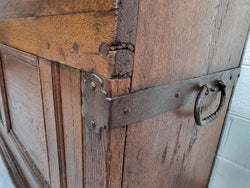 French Oak Early 19th Century Trunk | Antique & Vintage | Moonee Ponds Antiques | Australia Wide Delivery