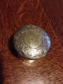 English Silver Trinket Box | Antique & Vintage | Moonee Ponds Antiques | Australia Wide Delivery