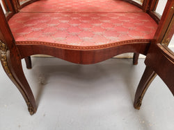 Stunning French Louis XV Style Walnut & Ormolu Vitrine | Antique & Vintage | Moonee Ponds Antiques | Australia Wide Delivery