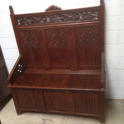 Antique French Settle Bench | Antique & Vintage | Moonee Ponds Antiques | Australia Wide Delivery