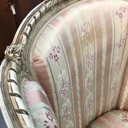 French Wing Back Chair