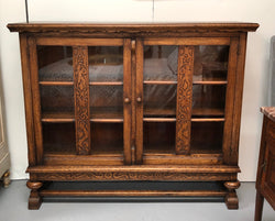 Two Door Bookcase Sourced From France | Antique & Vintage | Moonee Ponds Antiques | Australia Wide Delivery