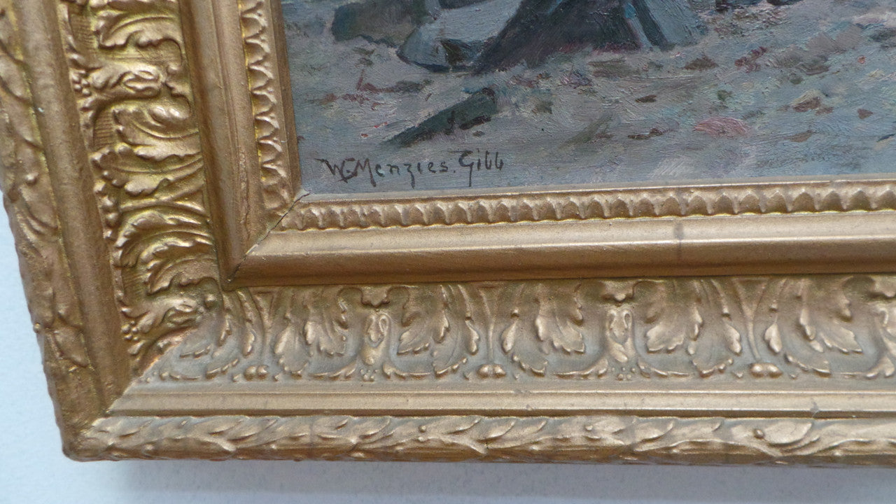 Beautiful Framed Oil On Board Landscape | Antique & Vintage | Moonee Ponds Antiques | Australia Wide Delivery