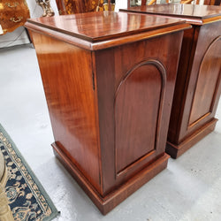 Pair Victorian Mahogany Bedsides | Antique & Vintage | Moonee Ponds Antiques | Australia Wide Delivery