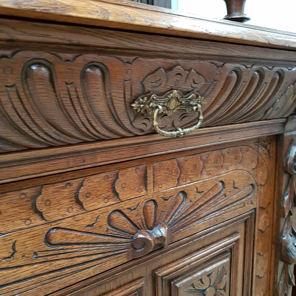 French Gothic Hall Cabinet | Antique & Vintage | Moonee Ponds Antiques | Australia Wide Delivery