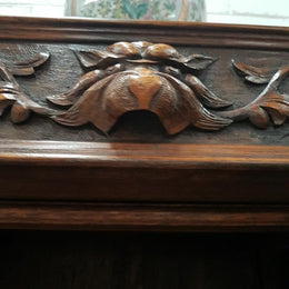 French 20th Century Carved Cabinet