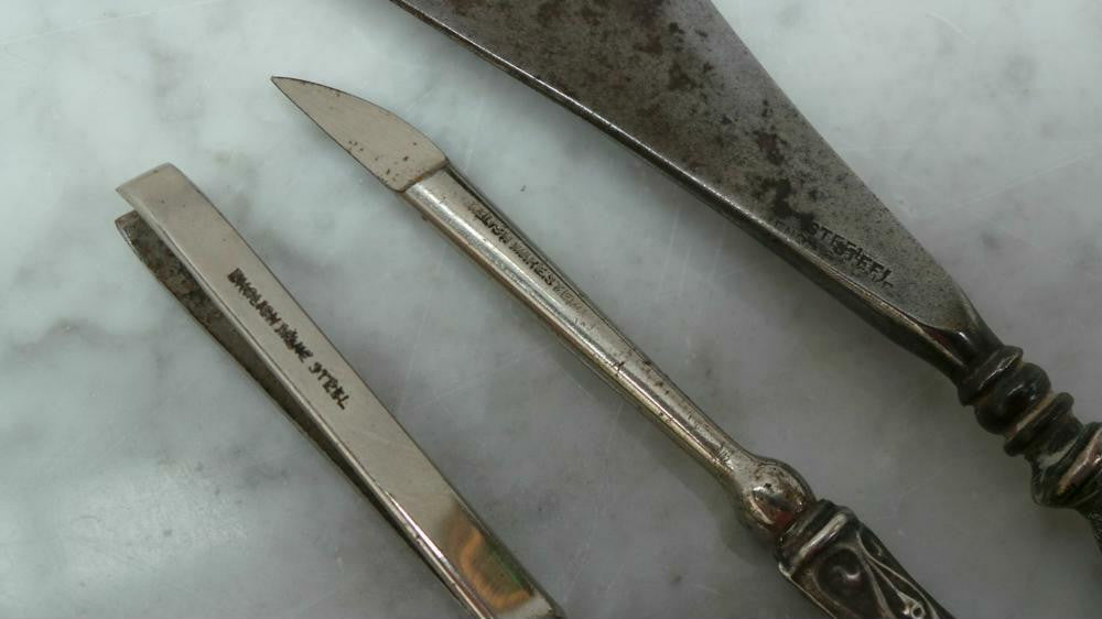 Sterling Silver Manicure Set | Antique & Vintage | Moonee Ponds Antiques | Australia Wide Delivery