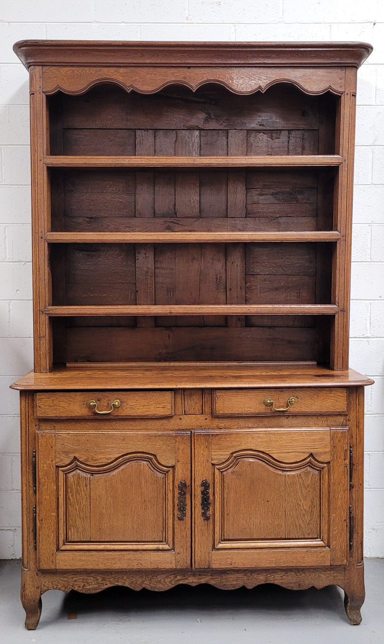 18th Century Louis XV Style French Oak Vaisselier Dresser