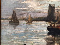 Beautiful French Impressionist Oil Painting | Antique & Vintage | Moonee Ponds Antiques | Australia Wide Delivery