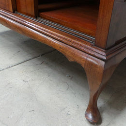 Arts And Crafts Black Wood Cabinet