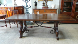 French Spanish Style Dining Table | Antique & Vintage | Moonee Ponds Antiques | Australia Wide Delivery