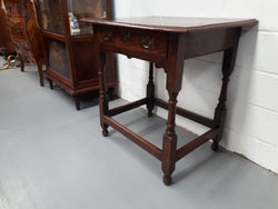 A Late 18th Century French Oak Side Table With Drawer | Antique & Vintage | Moonee Ponds Antiques | Australia Wide Delivery