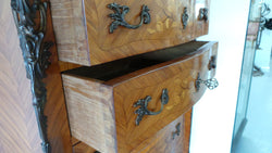 French Louis XV Style Seven Drawer Kingwood Semainier | Antique & Vintage | Moonee Ponds Antiques | Australia Wide Delivery