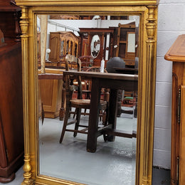 Stunning French Henry II gilt mantle mirror With Original Mirror. It has loads of charter and has been sourced from France. It is in good original detailed condition.