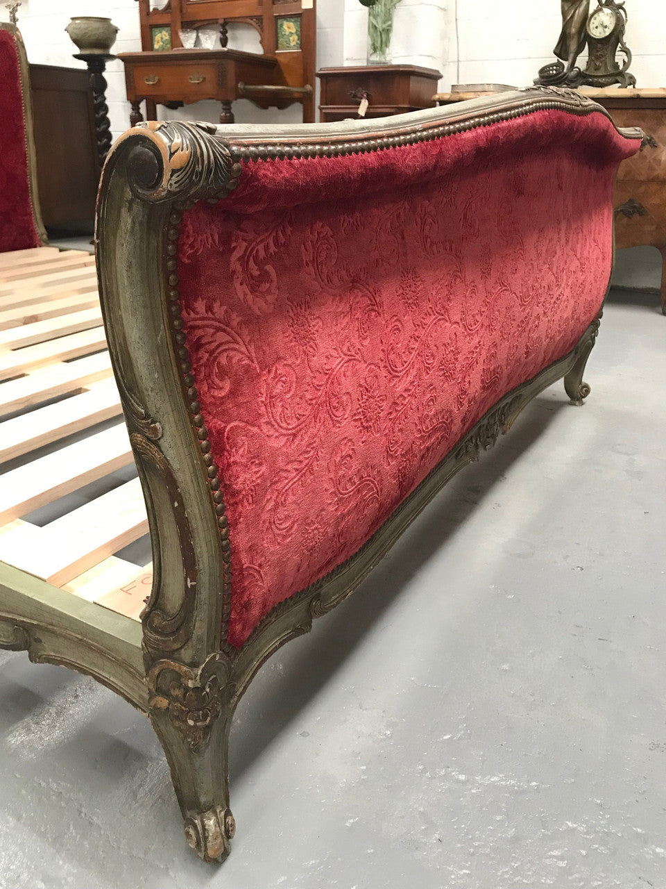 Antique Louis XV Style French Queen Size Bed | Antique & Vintage | Moonee Ponds Antiques | Australia Wide Delivery