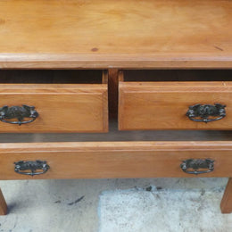 Edwardian Pine Dressing Table