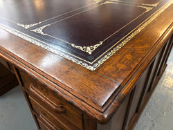 Superb English Partners Desk | Antique & Vintage | Moonee Ponds Antiques | Australia Wide Delivery