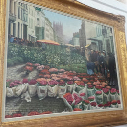 French Oil On Canvas Painting-2