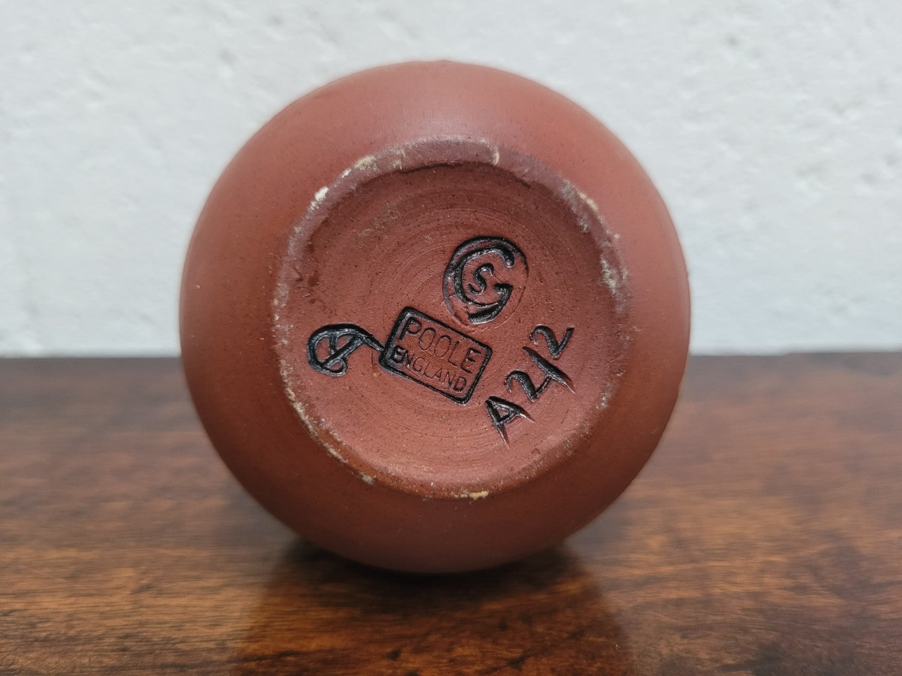 Poole Pottery Carved Atlantis Pen Holder by Guy Sydenham | Antique & Vintage | Moonee Ponds Antiques | Australia Wide Delivery