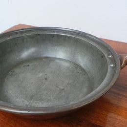 Antique Copper Frying Pan