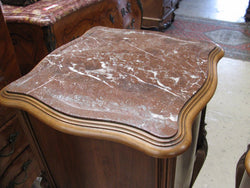 Pair of French Walnut Bedside Cabinets | Antique & Vintage | Moonee Ponds Antiques | Australia Wide Delivery