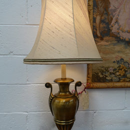 Pair of Brass Lamps