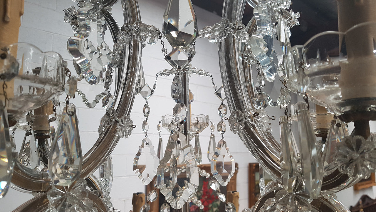 Fine French Parisian Chandelier | Antique & Vintage | Moonee Ponds Antiques | Australia Wide Delivery