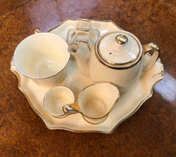 Royal Winton Cream Five Piece Breakfast Set | Antique & Vintage | Moonee Ponds Antiques | Australia Wide Delivery