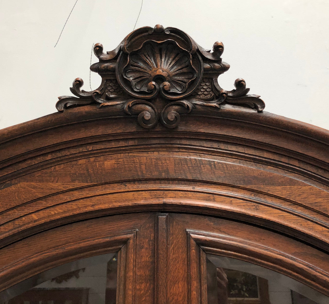French Oak Louis XV Style Two Door Bookcase | Antique & Vintage | Moonee Ponds Antiques | Australia Wide Delivery