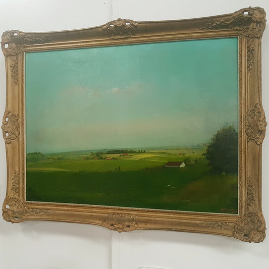 Stunning French Framed Oil On Canvas By Belgian Artist (Staf Stientjes)