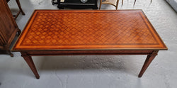 Beautiful French Louis XVI Style Inlaid Coffee Table | Antique & Vintage | Moonee Ponds Antiques | Australia Wide Delivery