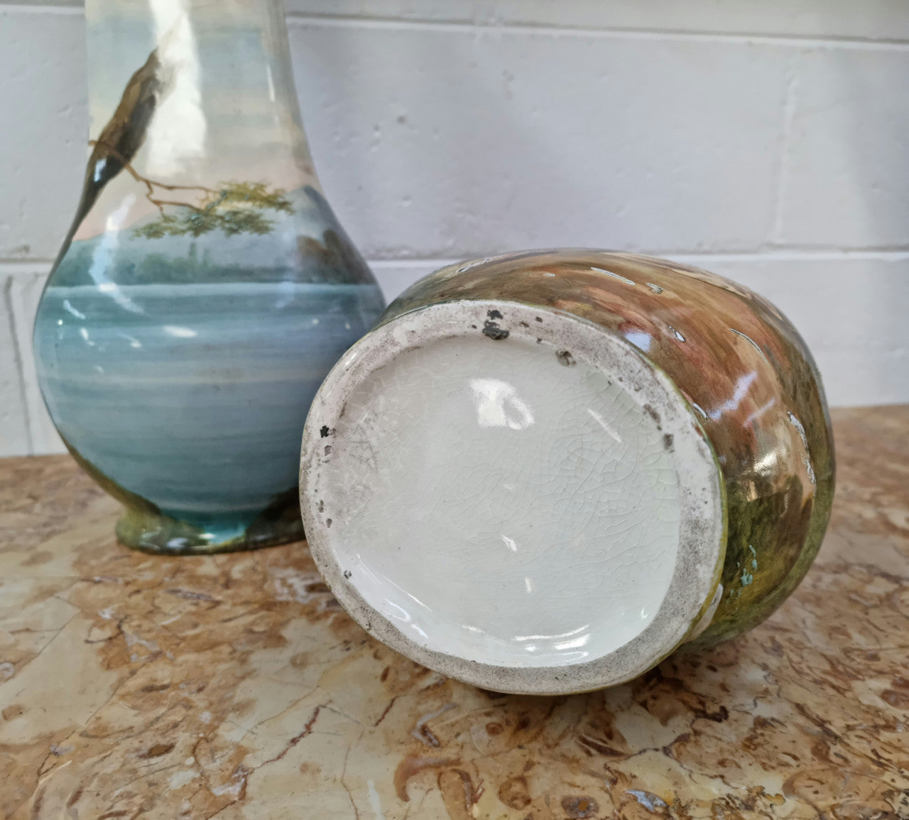 Decorative Pair of 19th Century Vases | Antique & Vintage | Moonee Ponds Antiques | Australia Wide Delivery