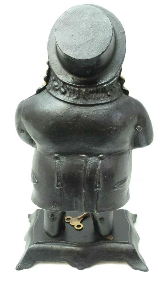 Bradley And Hubbard "John Bull" Moving Eyes Clock | Antique & Vintage | Moonee Ponds Antiques | Australia Wide Delivery