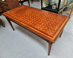 Beautiful French Louis XVI Style Inlaid Coffee Table | Antique & Vintage | Moonee Ponds Antiques | Australia Wide Delivery