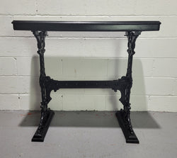 Late Victorian English Mahogany & Cast Iron Base Pub Table | Antique & Vintage | Moonee Ponds Antiques | Australia Wide Delivery