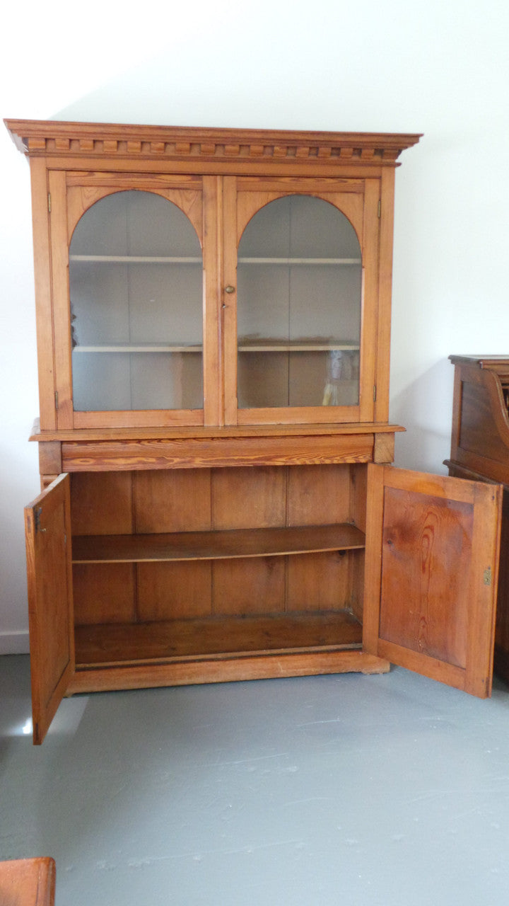 An Impressive Colonial Mid-19th Century Pine Bookcase | Antique & Vintage | Moonee Ponds Antiques | Australia Wide Delivery