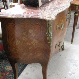 French Marquetry Inlaid Commode