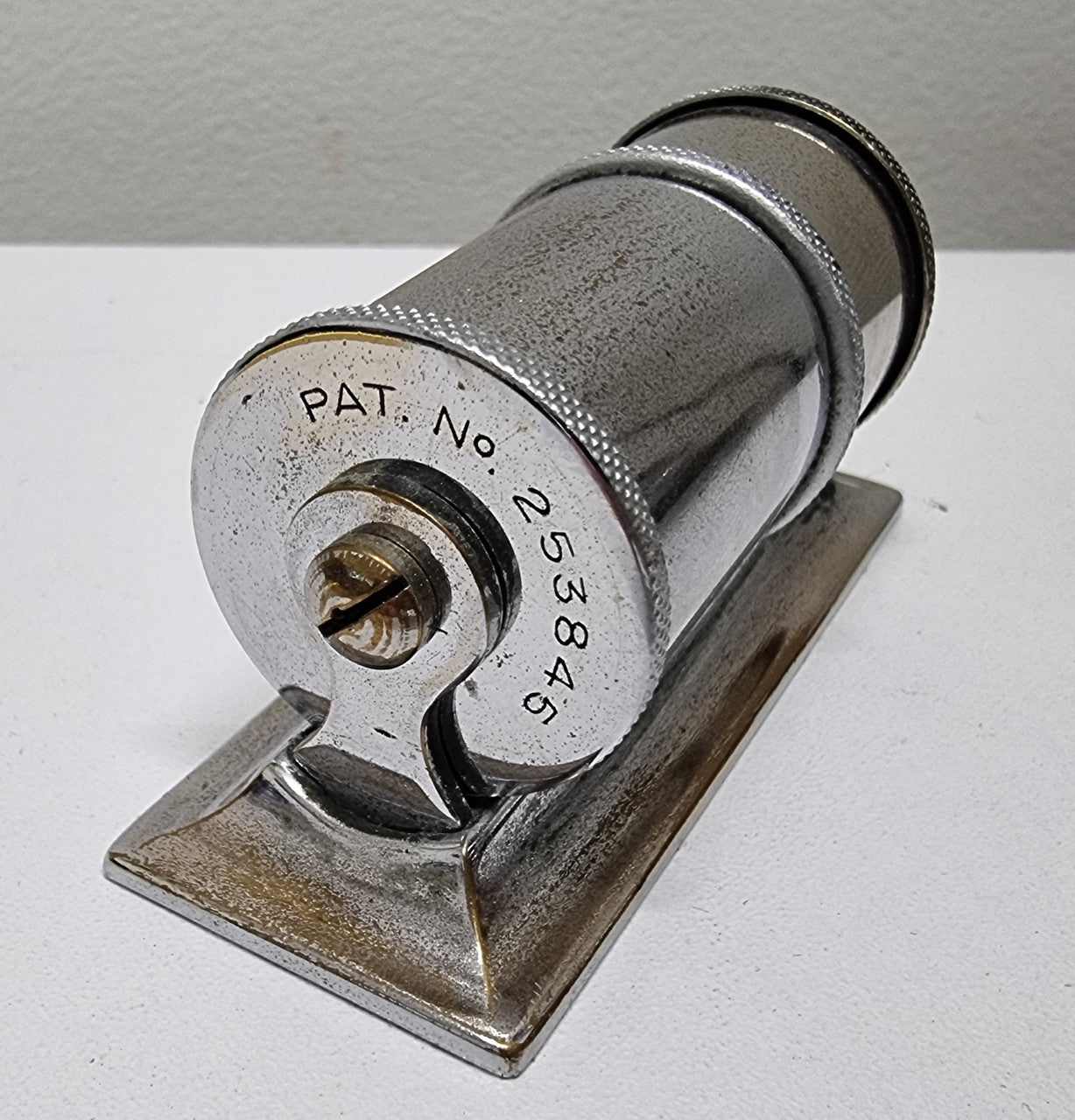 Art Deco Chrome Desk Perpetual Calendar | Antique & Vintage | Moonee Ponds Antiques | Australia Wide Delivery